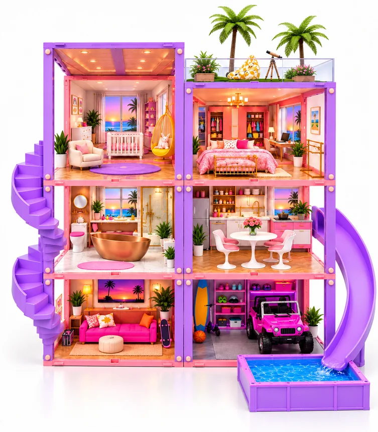 Completed Dollhouse